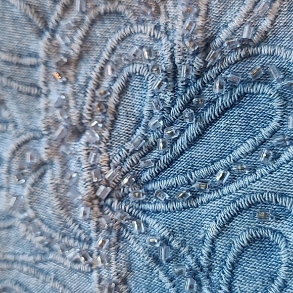 Lafie-nier Ladies Designer Blue Jeans 2XL - Picture 4 of 8